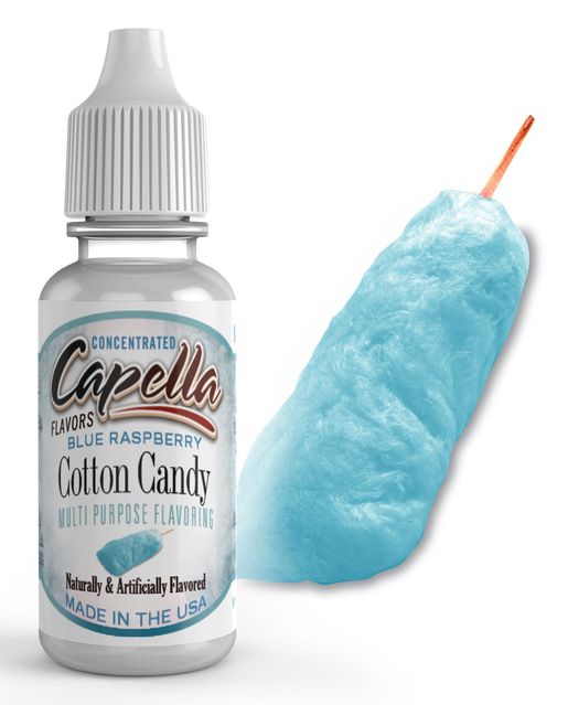 CUKROVÁ VATA S MALINOU / Blue Raspberry Cotton Candy - Aroma Capella