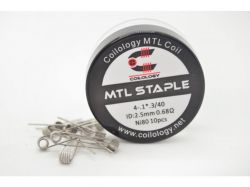 Coilology MTL STAPLE spirálky Ni80 4-.1*.3/40GA 0,68Ω - 10ks