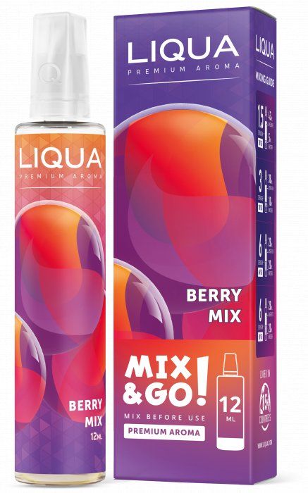 LESNÍ SMĚS / Berry Mix - LIQUA Mix&Go 12ml Ritchy Group