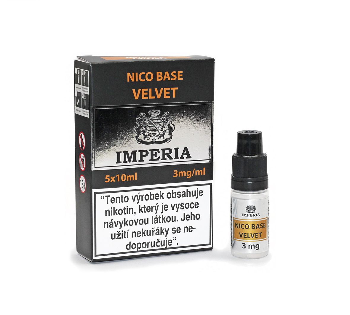 Velvet Base Imperia 3 mg - 5x10ml (20PG/80VG) Boudoir Samadhi s.r.o.