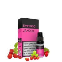 JAHODA - e-liquid EMPORIO 10 ml | 0 mg, 3 mg, 6 mg, 12 mg, 18 mg