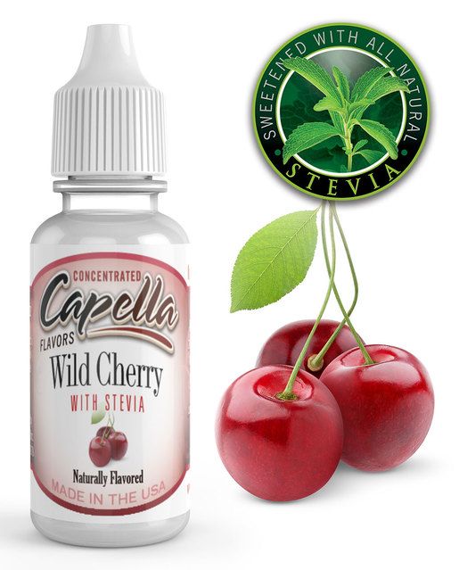 VIŠNĚ SE STÉVIÍ / Cherry Wild with Stevia - Aroma Capella 13ml