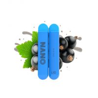 BLUE RAZZ ICE/ Maliny, borůvky, černý rybíz - Lio Nano 500 mAh, 16mg - jednorázová e-cigareta