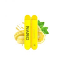 LEMON MACARONE / Citronová makronka - Lio Nano 500 mAh, 20mg - jednorázová e-cigareta
