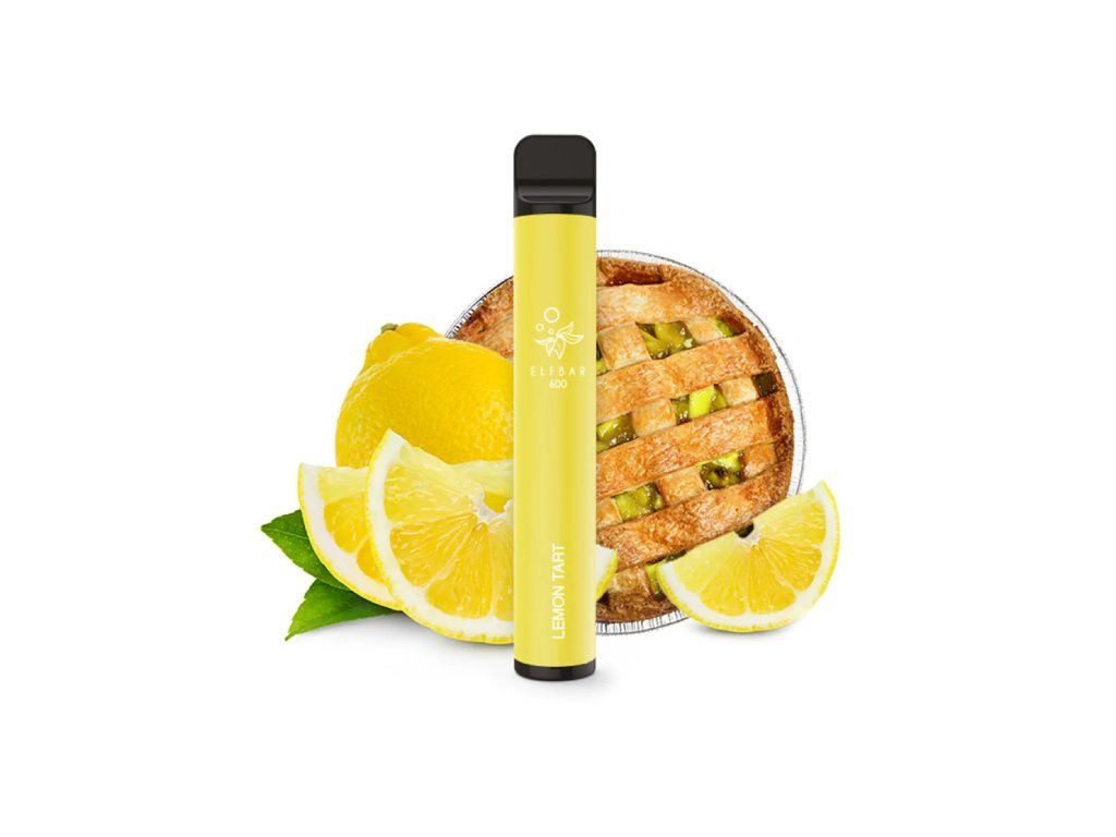 LEMON TART (Citronový koláč) 20mg/ml - ELF BAR 600 - jednorázová e-cigareta