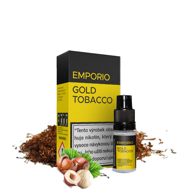 GOLD TOBACCO - e-liquid EMPORIO 10 ml exp.:9/23 Imperia