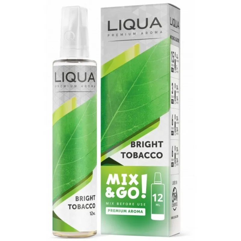 ČISTÝ TABÁK / Bright Tobacco - LIQUA Mix&Go 10ml Ritchy Group