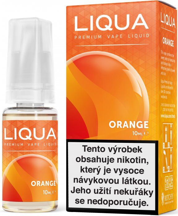 POMERANČ / Orange - LIQUA Elements 10 ml